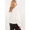 Sweter Damski Model MI-SW-64109.15X Ecru - Italy Moda