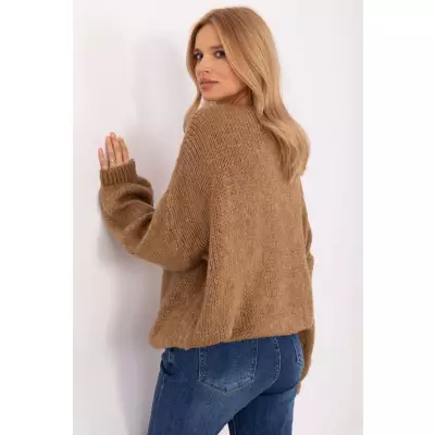 Sweter Damski Model MI-SW-0412.26 Camel - Italy Moda