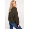 Sweter Damski Model MI-SW-0412.26 Khaki - Italy Moda