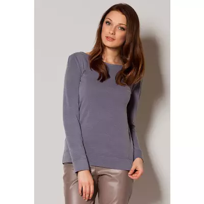 Sweter Damski Model 244 Grey - Figl