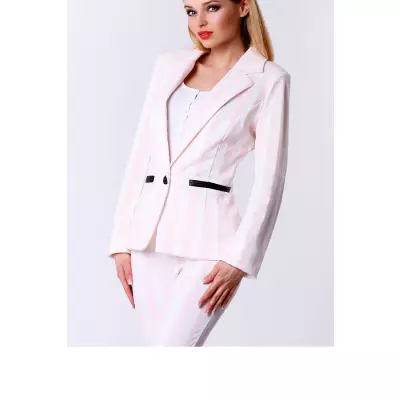 Marynarka Damska Model 2971 Pink - YourNewStyle