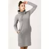 Sukienka Model Kaja 10 Light Grey/Dark Grey - Tessita