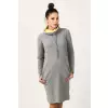 Sukienka Model Kaja 8 Light Grey/Yellow - Tessita