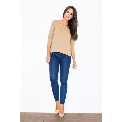 Bluza Damska Model 339 Beige - Figl