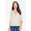 Bluzka Model 289 Beige - Figl