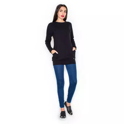 Bluza Damska Model K289 Black - Katrus