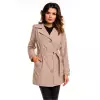 Trencz damski Cabba 04 Beige - Cabba