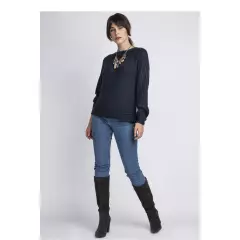 Sweter SWE089 Dark Blue - MKM