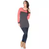 Tunika Model J2 Dark Grey/Coral - RaWear