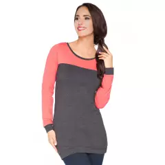 Tunika Model J2 Dark Grey/Coral - RaWear