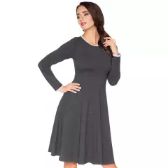 Sukienka Model F3 Dark Grey/Light Grey - RaWear
