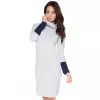 Sukienka Model C4 Light Grey/Navy - RaWear