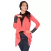 Bluza Damska Model D9 Coral/Dark Grey - RaWear