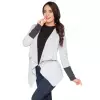 Bluza Damska Model D6 Light Grey/Dark Grey - RaWear