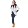 Bluza Damska Model D4 Light Grey/Navy - RaWear