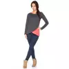 Bluzka model H3 Dark Grey/Coral - RaWear