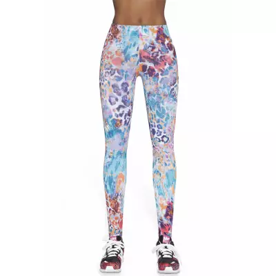 Legginsy Model Caty 90 Multicolor - Bas Bleu