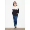 Bluza Damska Model M511 Black/Ecru - Figl