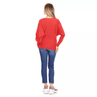 Sweter model 70003C Neon Coral - PeeKaBoo