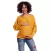 Sweter model 70003C Mustard - PeeKaBoo