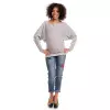 Sweter model 70003C Light Gray - PeeKaBoo