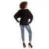 Sweter model 70003C Black - PeeKaBoo