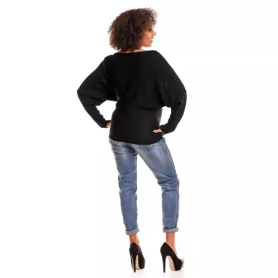 Sweter model 70003C Black - PeeKaBoo