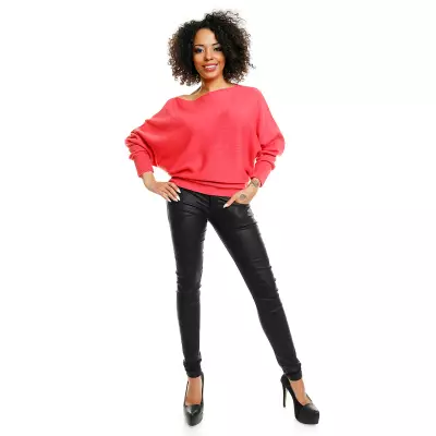 Sweter model 70003 Coral - PeeKaBoo