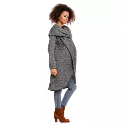 Sweter model 30051C Dark Gray - PeeKaBoo