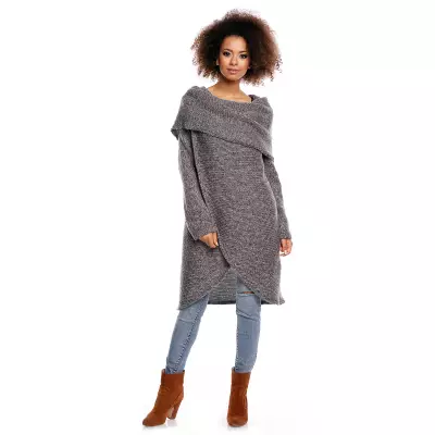 Sweter model 30051 Dark Gray - PeeKaBoo