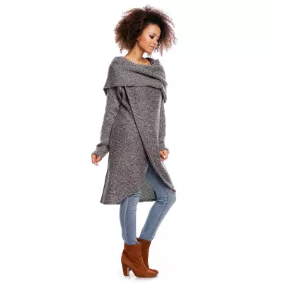 Sweter model 30051 Dark Gray - PeeKaBoo