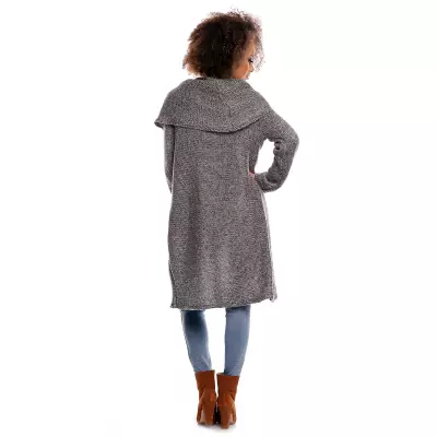 Sweter model 30051 Dark Gray - PeeKaBoo