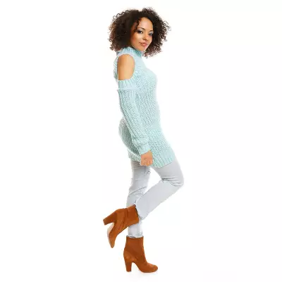 Sweter model 30040 Ice Mint - PeeKaBoo