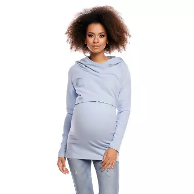 Bluza model 1473 Sky Blue - PeeKaBoo