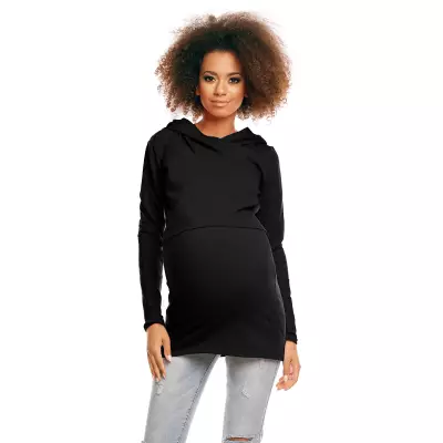 Bluza model 1473 Black - PeeKaBoo