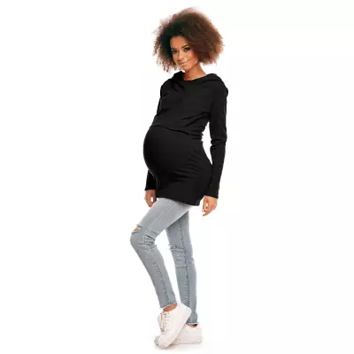 Bluza model 1473 Black - PeeKaBoo