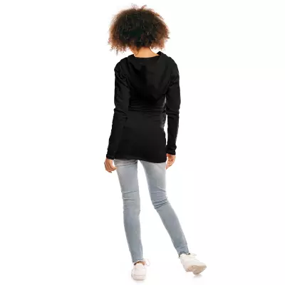 Bluza model 1473 Black - PeeKaBoo