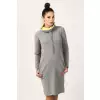 Sukienka model Kaja Light Gray/Yellow - Tessita