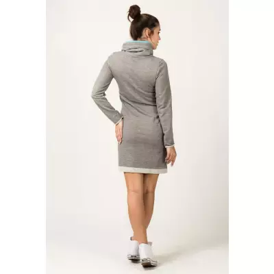 Sukienka model Kaja Light Gray/Blue - Tessita