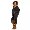 Sweter Narzutka model 30053 Black - PeeKaBoo