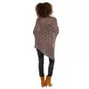 Sweter Poncho model 30012C Mocca - PeeKaBoo