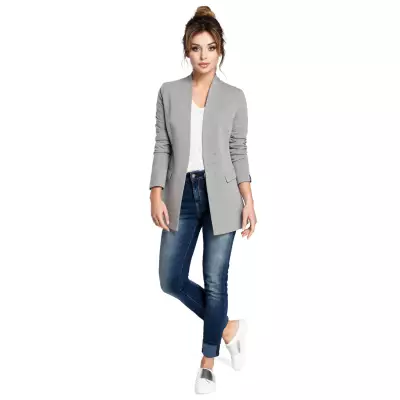 Żakiet Model B030 Grey - BeWear